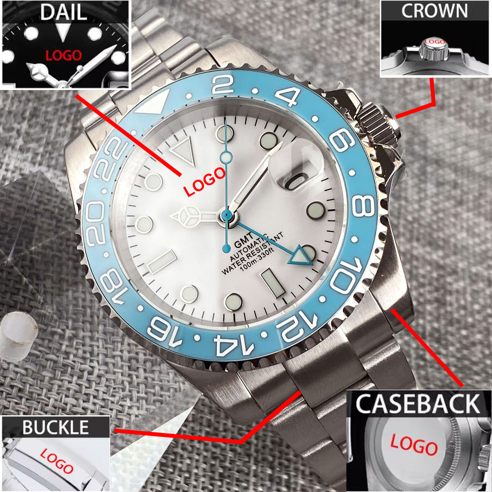 Jewelry And Watches - Customized 40mm Ice Blue Dial 200M