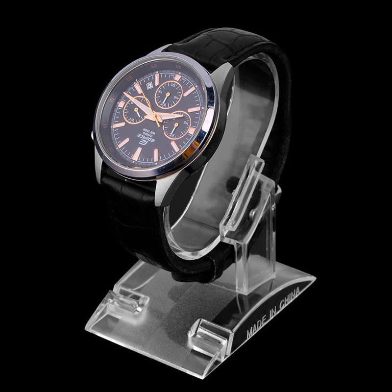 Jewelry And Watches Inc - 1Pcs Transparent C-shaped Watch Stents ABS