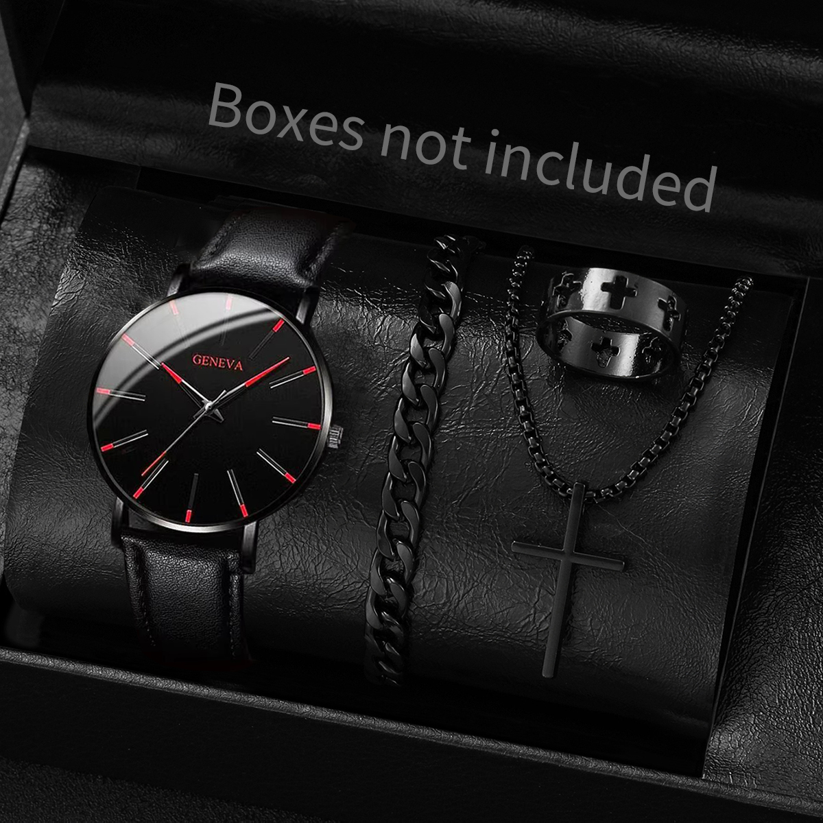 Mystery Jewelry Jar Watches - 4PCS Fashion Ultra-thin Dial Men Business