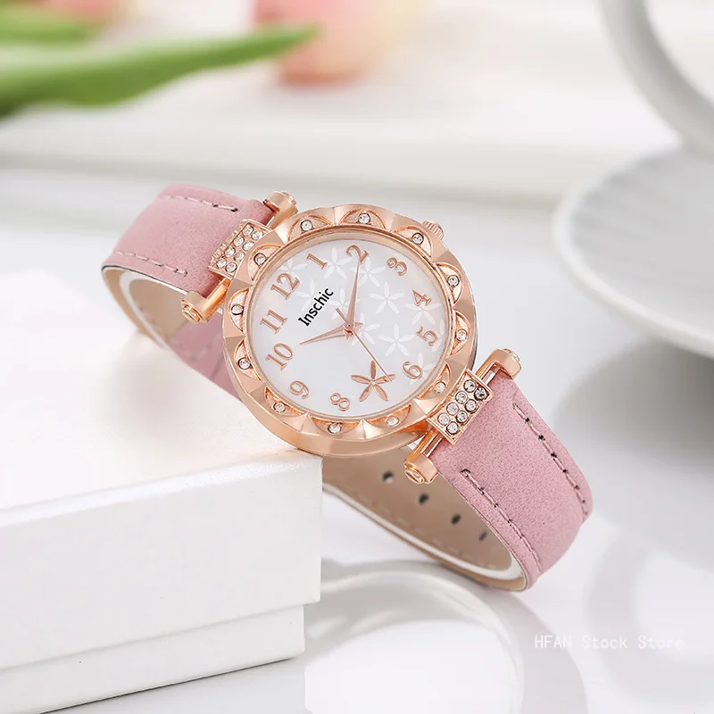 Stones Watches & Jewelry In Sweden Ab - Fashion Flowers Dial Women's Quartz Watch