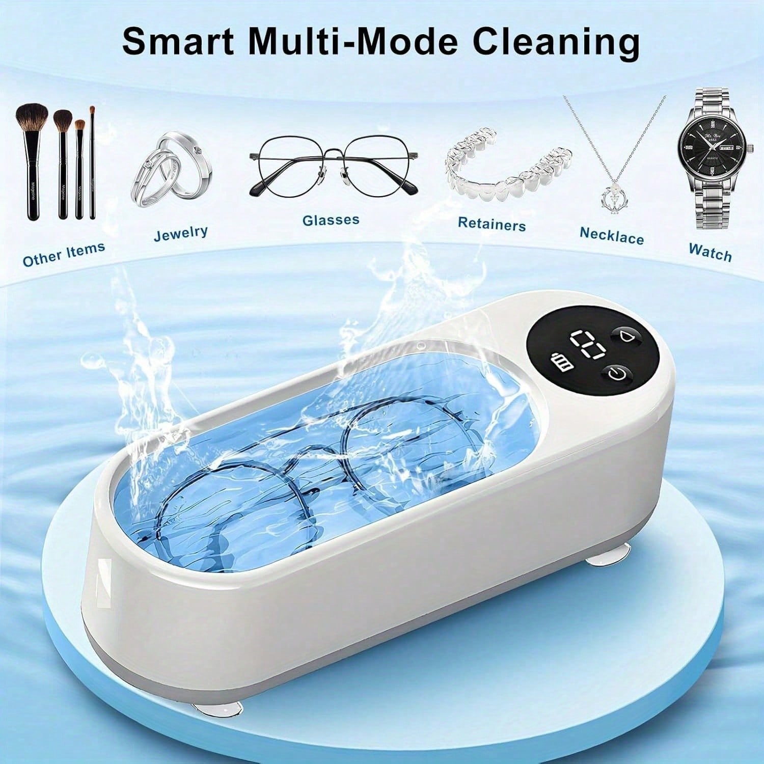 High Jewelry Watches - Portable Ultrasonic Cleaner, USB Charging High-Frequency