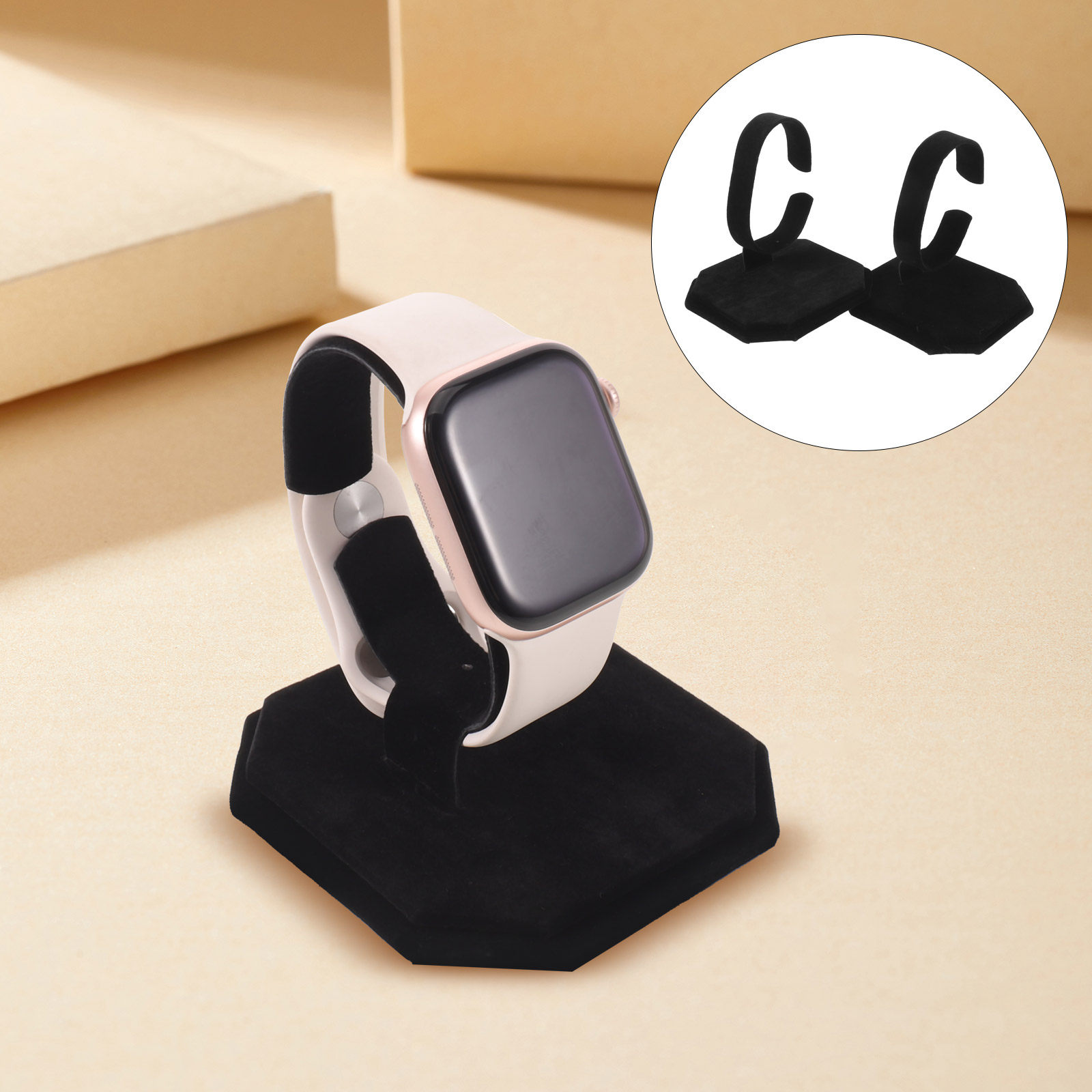 2Pcs Elegant C-Shaped Watch Di - Jewelry Stores With Watches ulasan dan harga