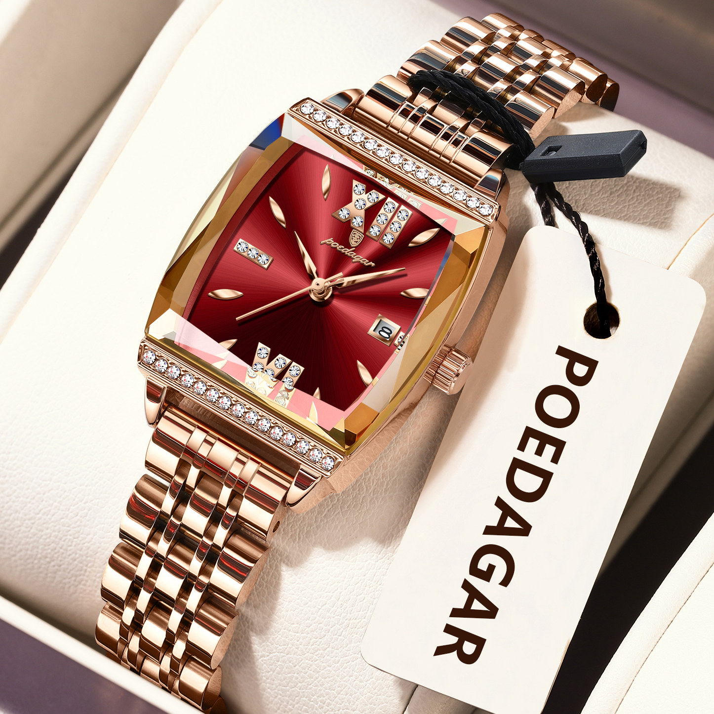 POEDAGAR Fashion Watch For Wom - High Jewelry Watches ulasan dan harga