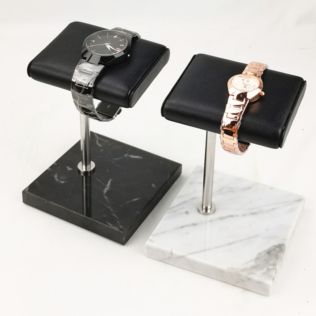 Portable PU Leather & Marble W - Jewelry Stores With Watches ulasan dan harga
