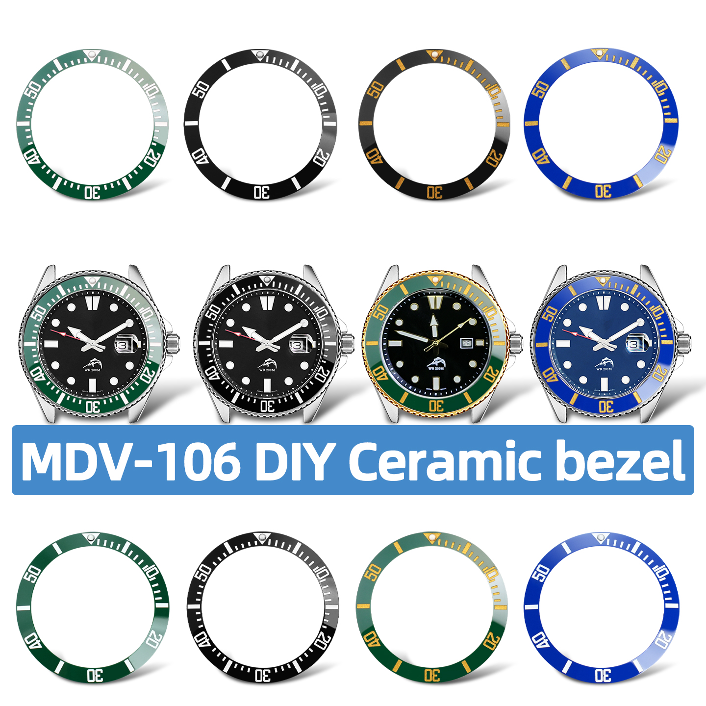 MDV-106 inclined ceramic ring  - Jewelry Making Watches ulasan dan harga