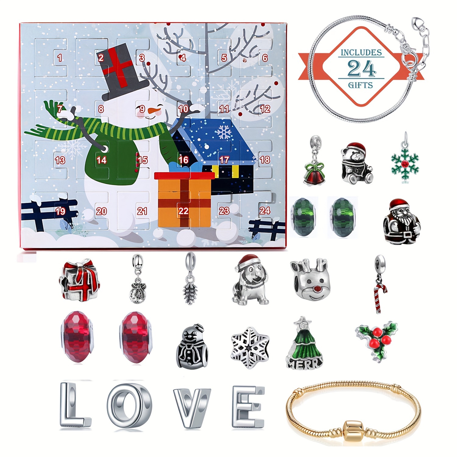 Snowman Christmas Advent Calen - Fine Jewelry & Watches Photos ulasan dan harga