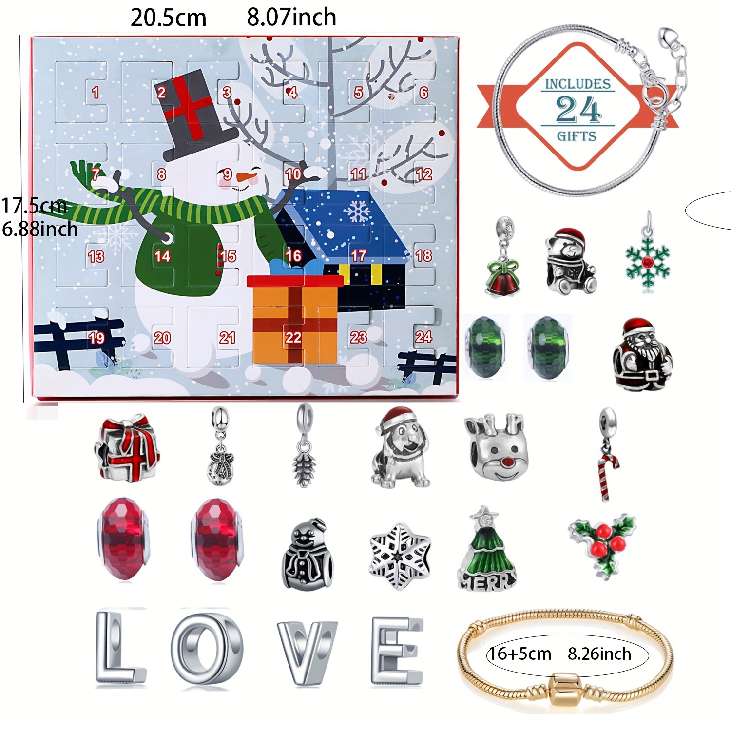 Snowman Christmas Advent Calen - Fine Jewelry & Watches Photos ulasan dan harga