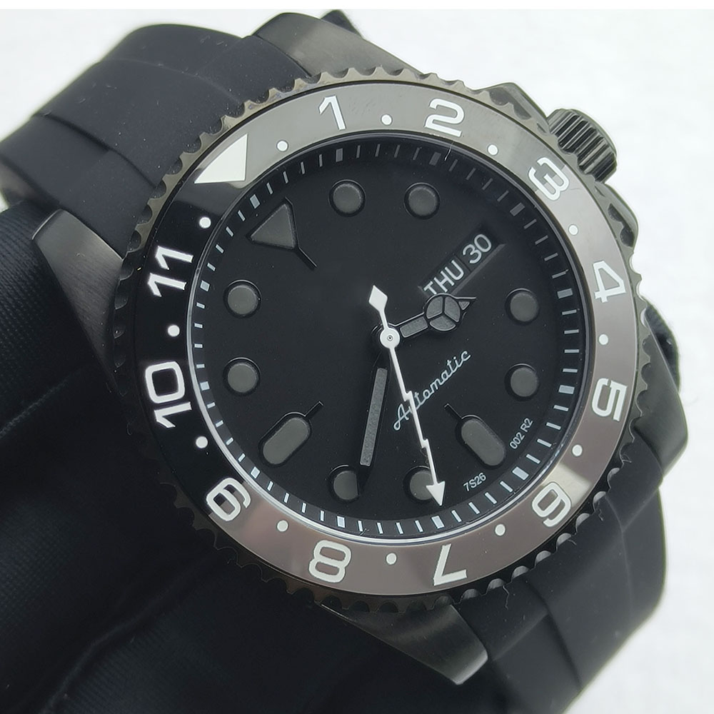 40MM NH36 Watch Black Men's St - Jewellery Watch ulasan dan harga
