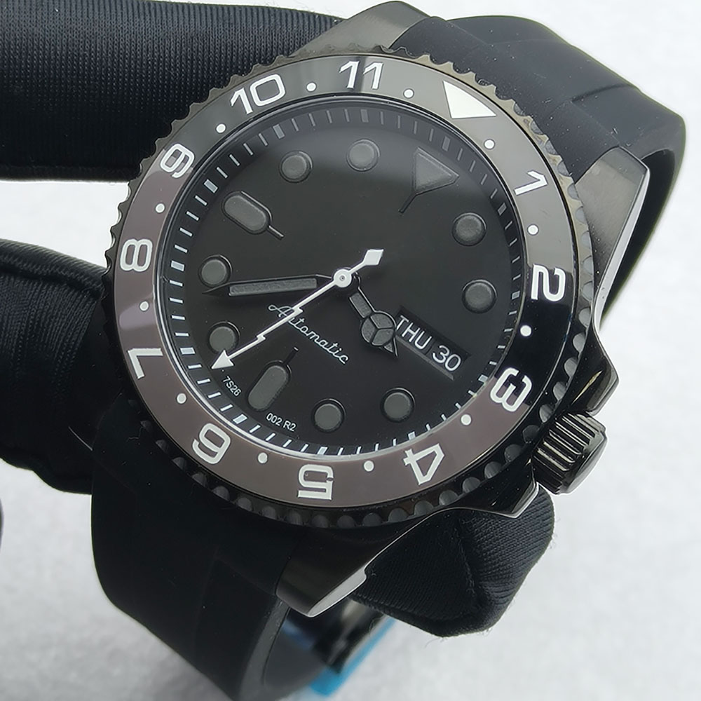 40MM NH36 Watch Black Men's St - Jewellery Watch ulasan dan harga