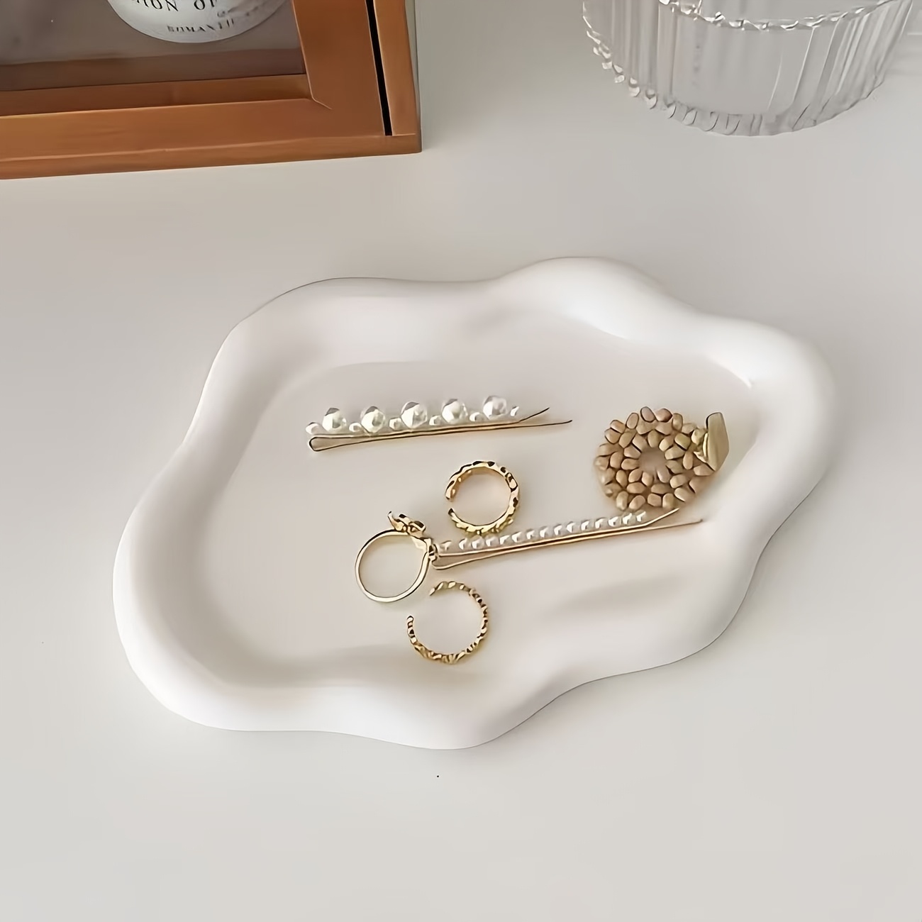 1pc Jewelry Tray - Elegant Clo - Jewelry Stores With Watches ulasan dan harga