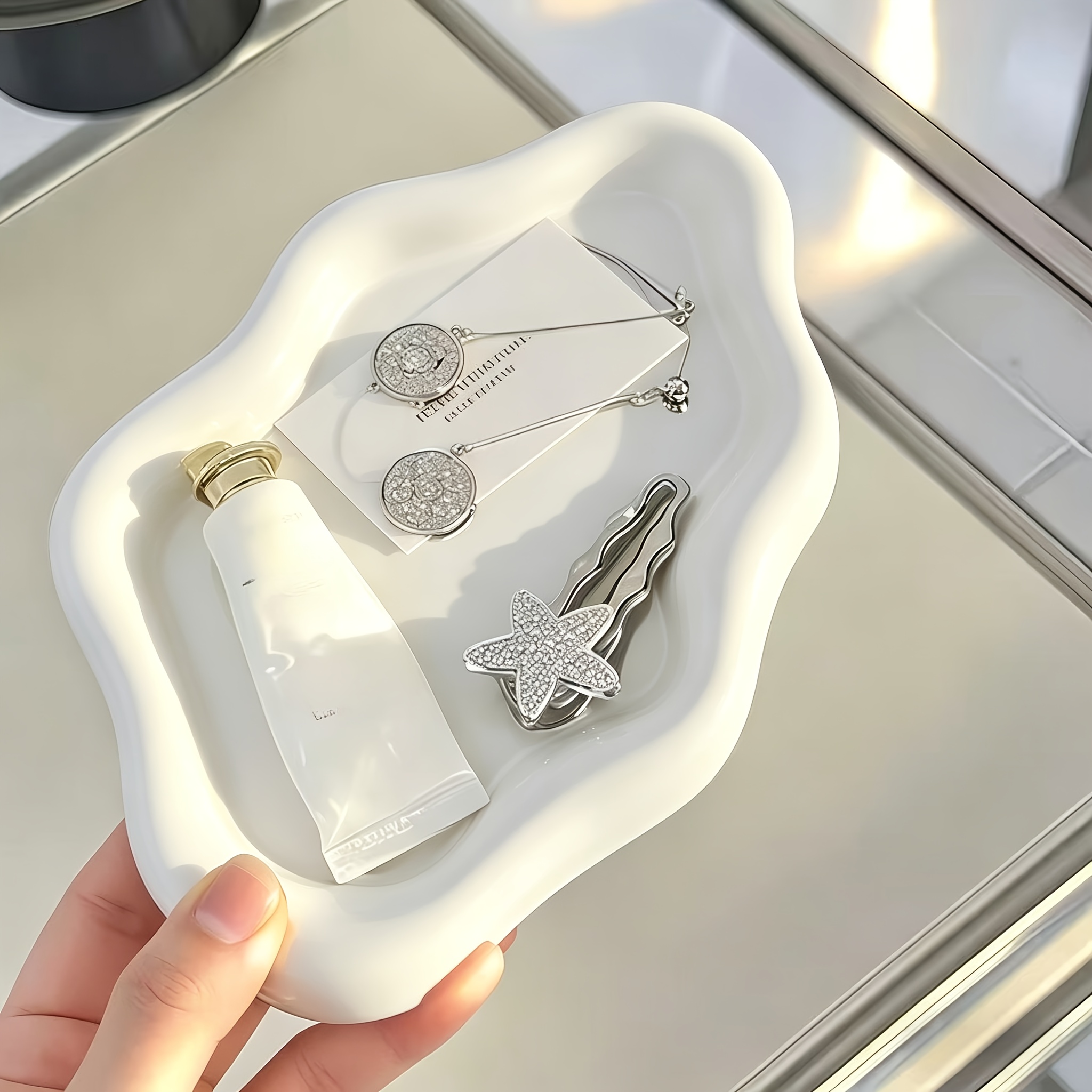 1pc Jewelry Tray - Elegant Clo - Jewelry Stores With Watches ulasan dan harga