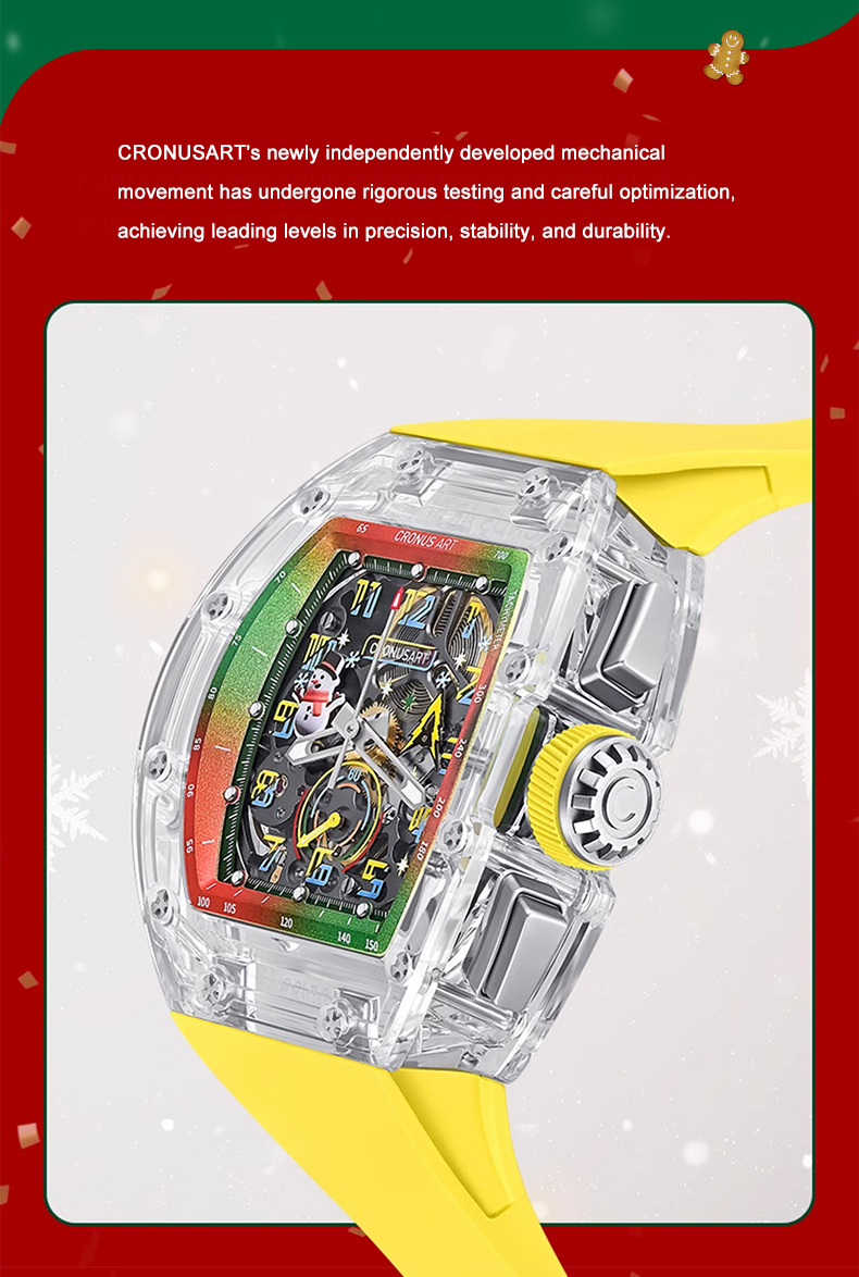 CRONUSART Men Chronograph Watc - Stones Watches & Jewelry In Sweden Ab ulasan dan harga