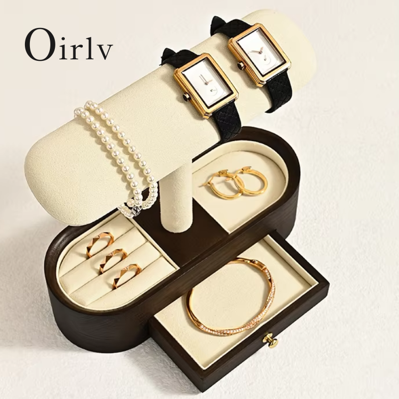 Oirlv New Wooden Watch Display - Jewelry Stores With Watches ulasan dan harga