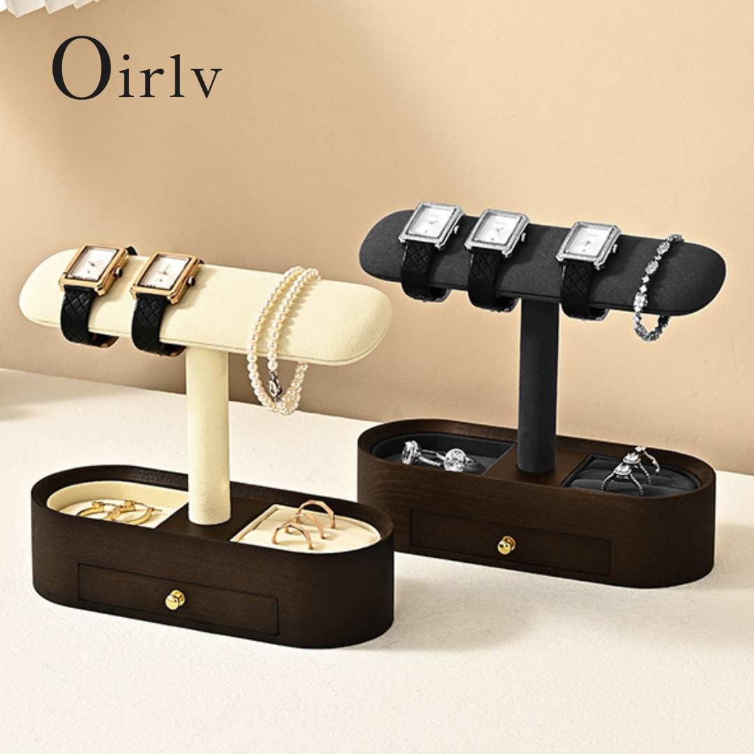 Oirlv New Wooden Watch Display - Jewelry Stores With Watches ulasan dan harga