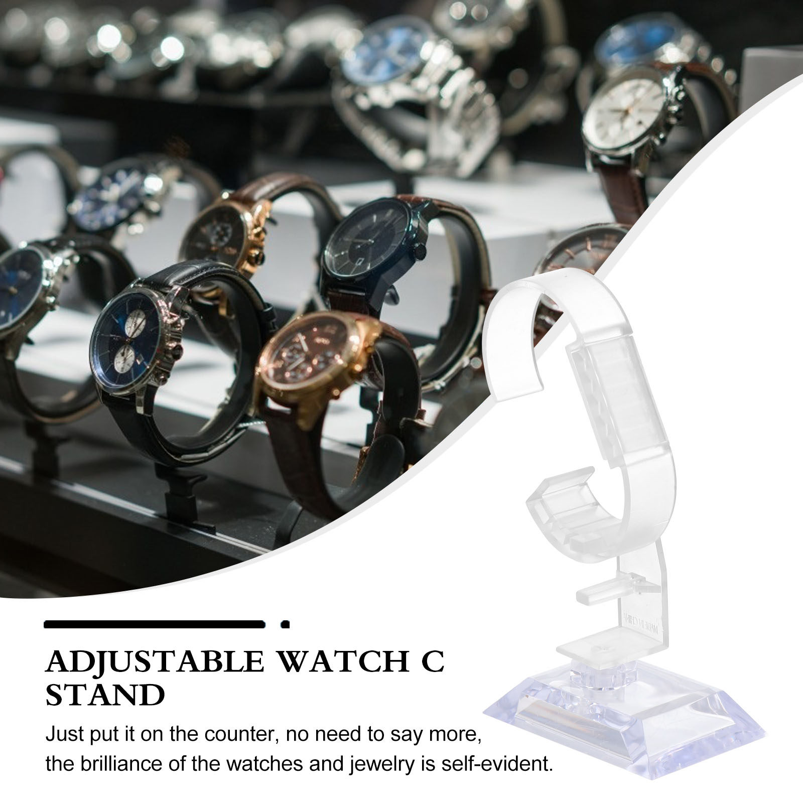 10Pcs Watch Display Rack C Rin - Jewelry And Watches Inc ulasan dan harga