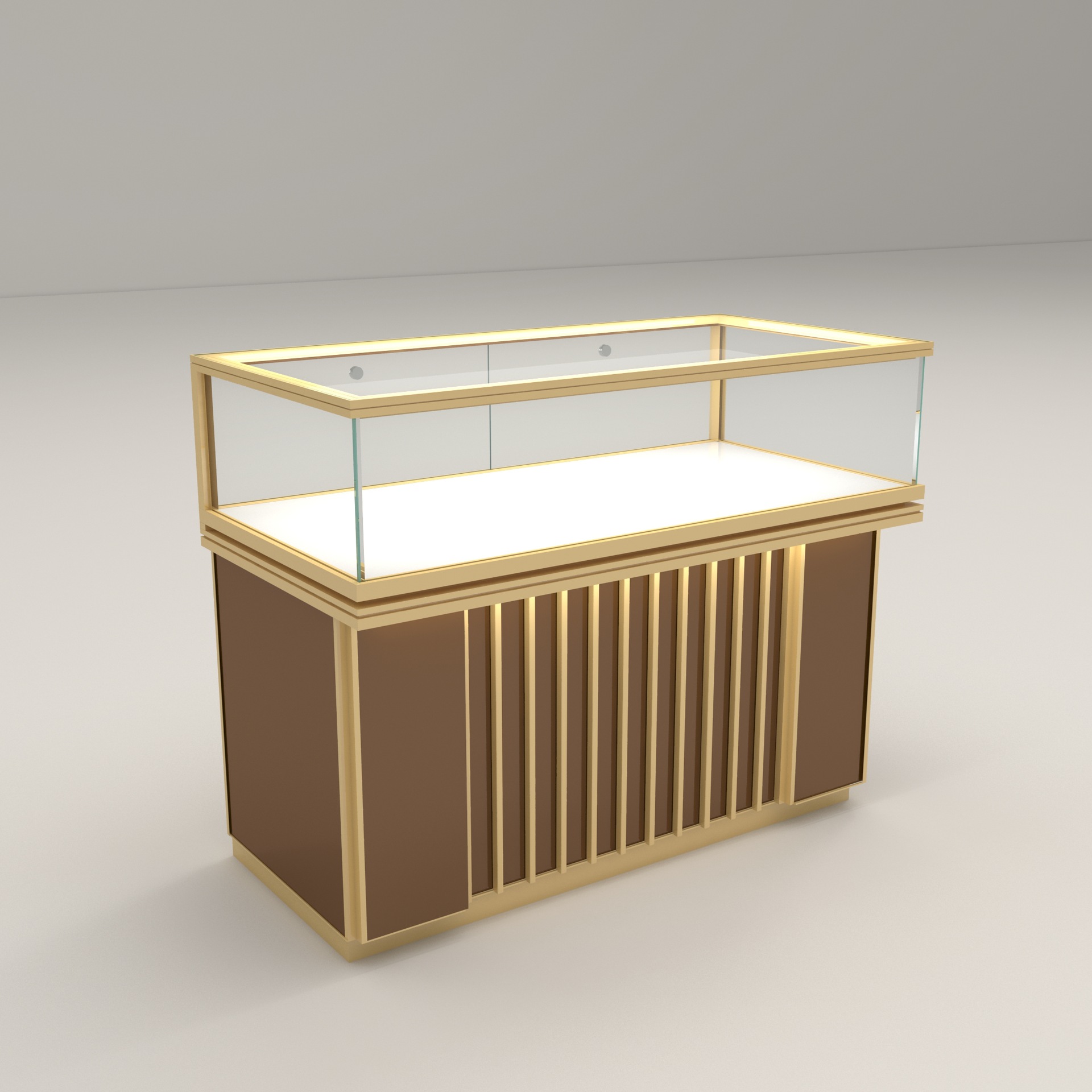 Glass jewelry display cabinet  - Jewelry Stores With Watches ulasan dan harga
