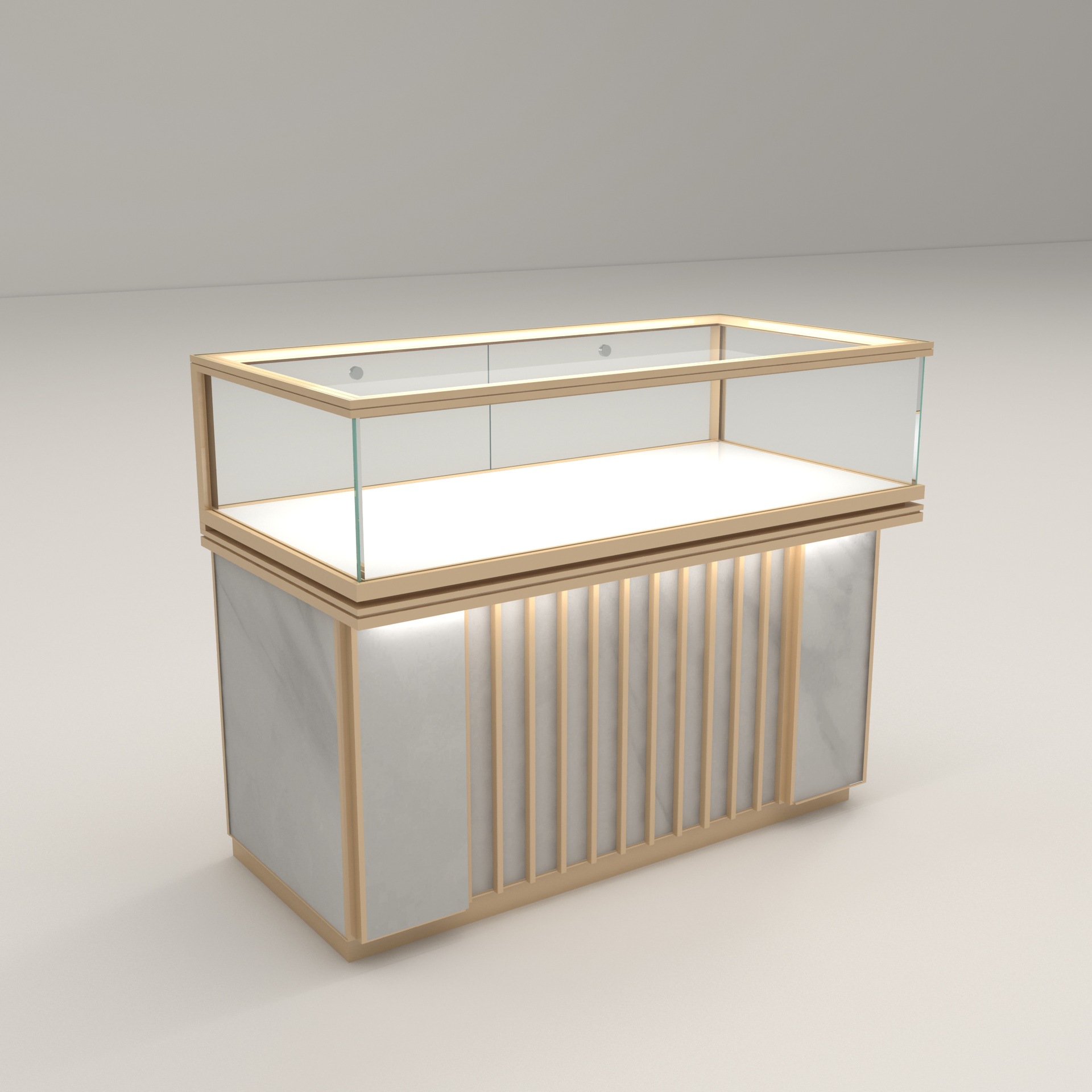 Glass jewelry display cabinet  - Jewelry Stores With Watches ulasan dan harga