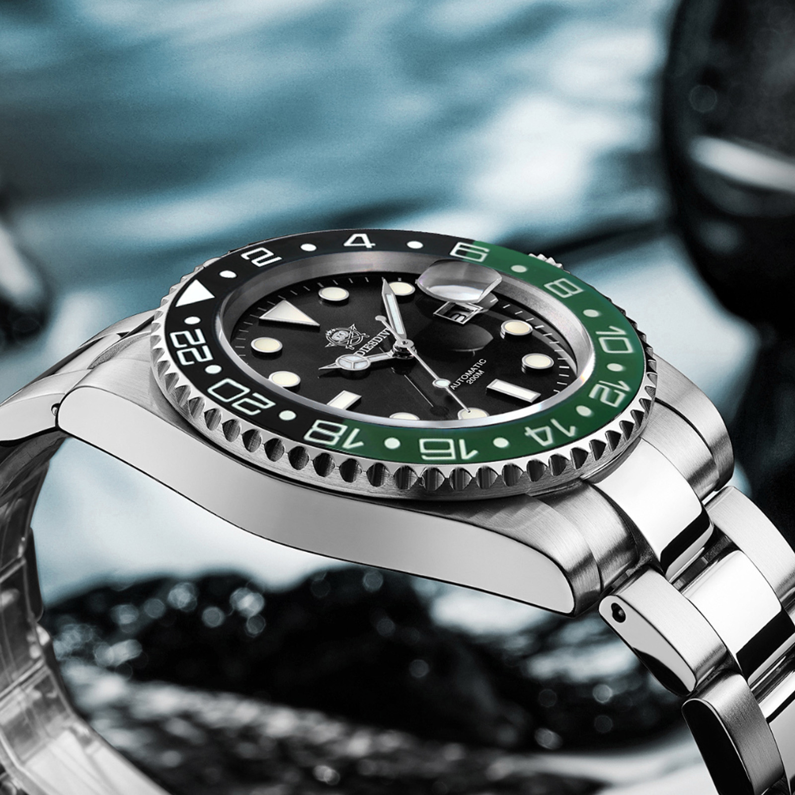 ADDIESDIVE Date Display Cerami - Stones Watches & Jewelry In Sweden Ab ulasan dan harga