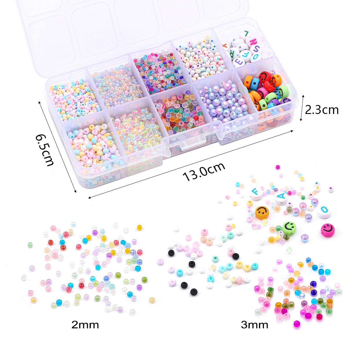 2mm 3mm Glass Seed Beads Kit w - Fine Jewelry & Watches Photos ulasan dan harga