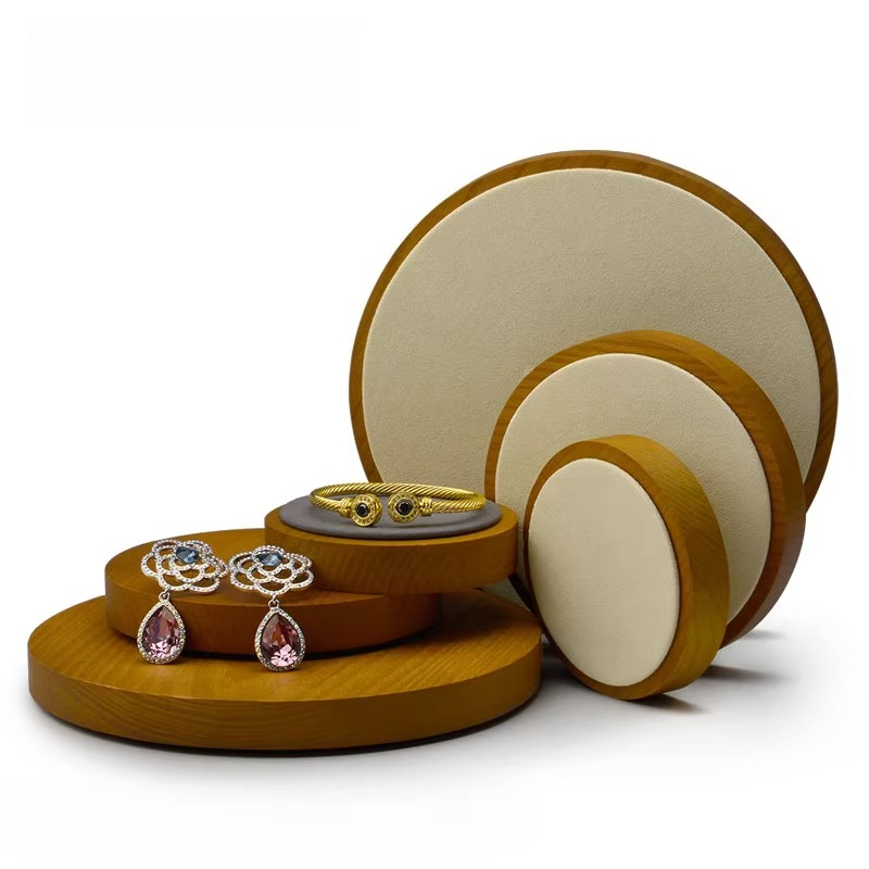 Solid Wood Jewelry Display Tra - Jewelry Stores With Watches ulasan dan harga