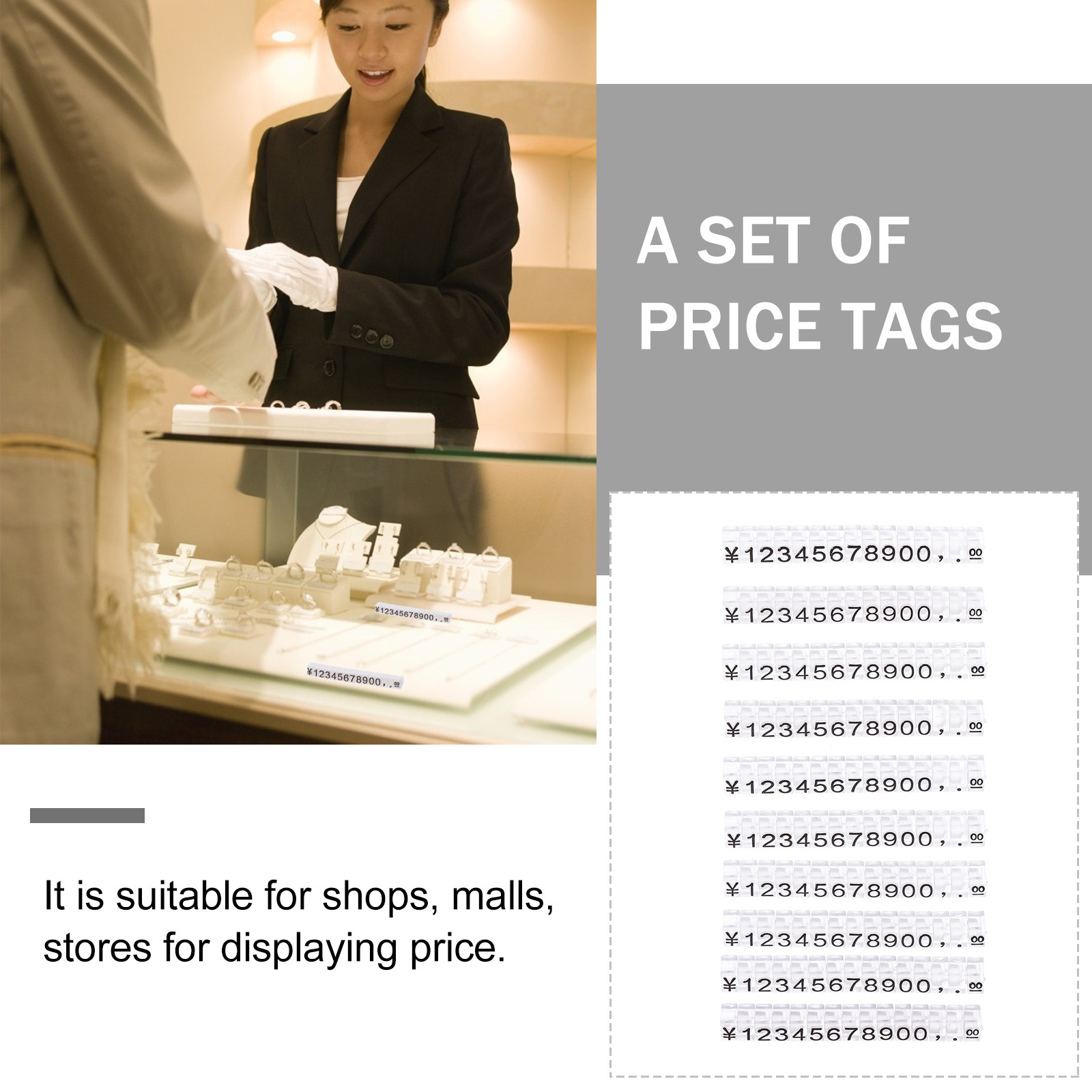 10Pcs Premium Plastic Jewelry  - Jewelry Stores With Watches ulasan dan harga