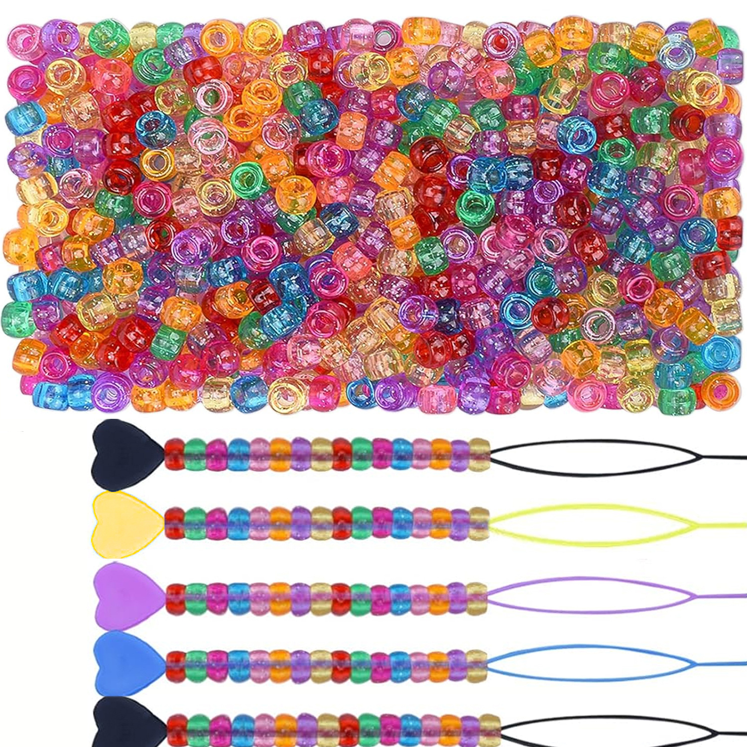 500PCS 9 × 6mm glitter small h - Fine Jewelry & Watches Photos ulasan dan harga