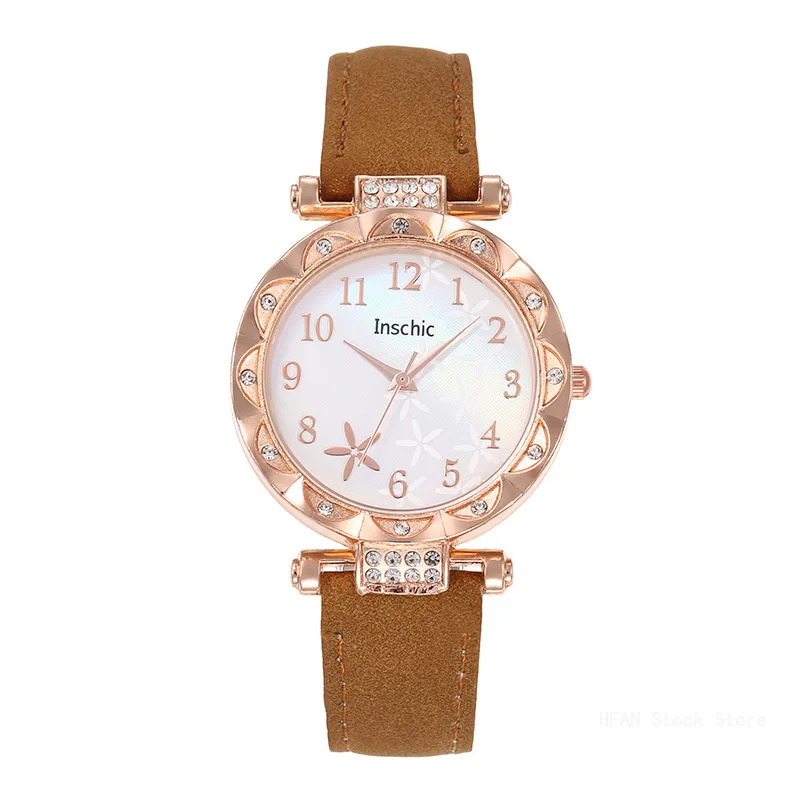 Fashion Flowers Dial Women's Q - Stones Watches & Jewelry In Sweden Ab ulasan dan harga