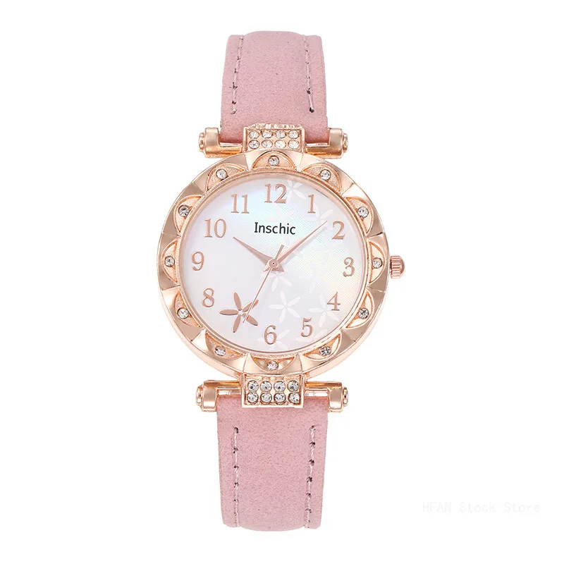 Fashion Flowers Dial Women's Q - Stones Watches & Jewelry In Sweden Ab ulasan dan harga
