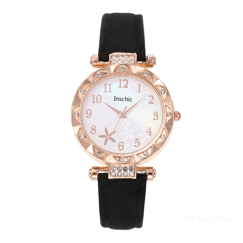 Fashion Flowers Dial Women's Q - Stones Watches & Jewelry In Sweden Ab ulasan dan harga