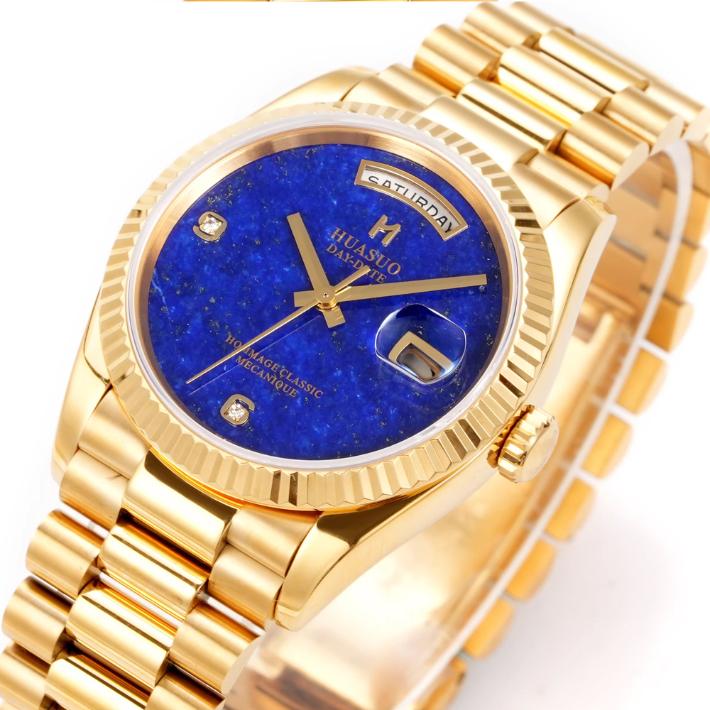 Huasuo 36Mm Classic Mens Autom - Stones Watches & Jewelry In Sweden Ab ulasan dan harga
