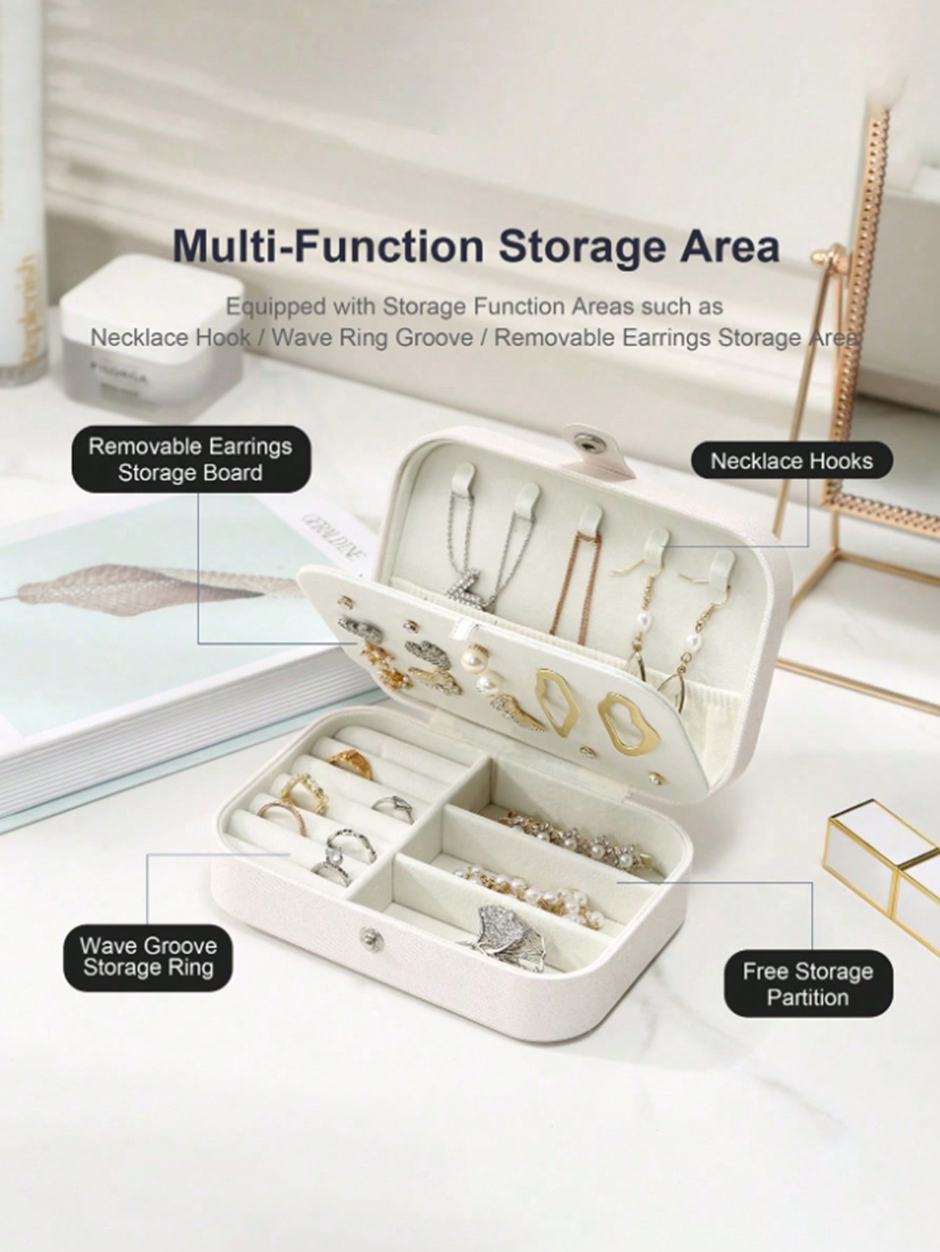 1 Rectangular Jewelry Box Pu J - Jewelry Stores With Watches ulasan dan harga