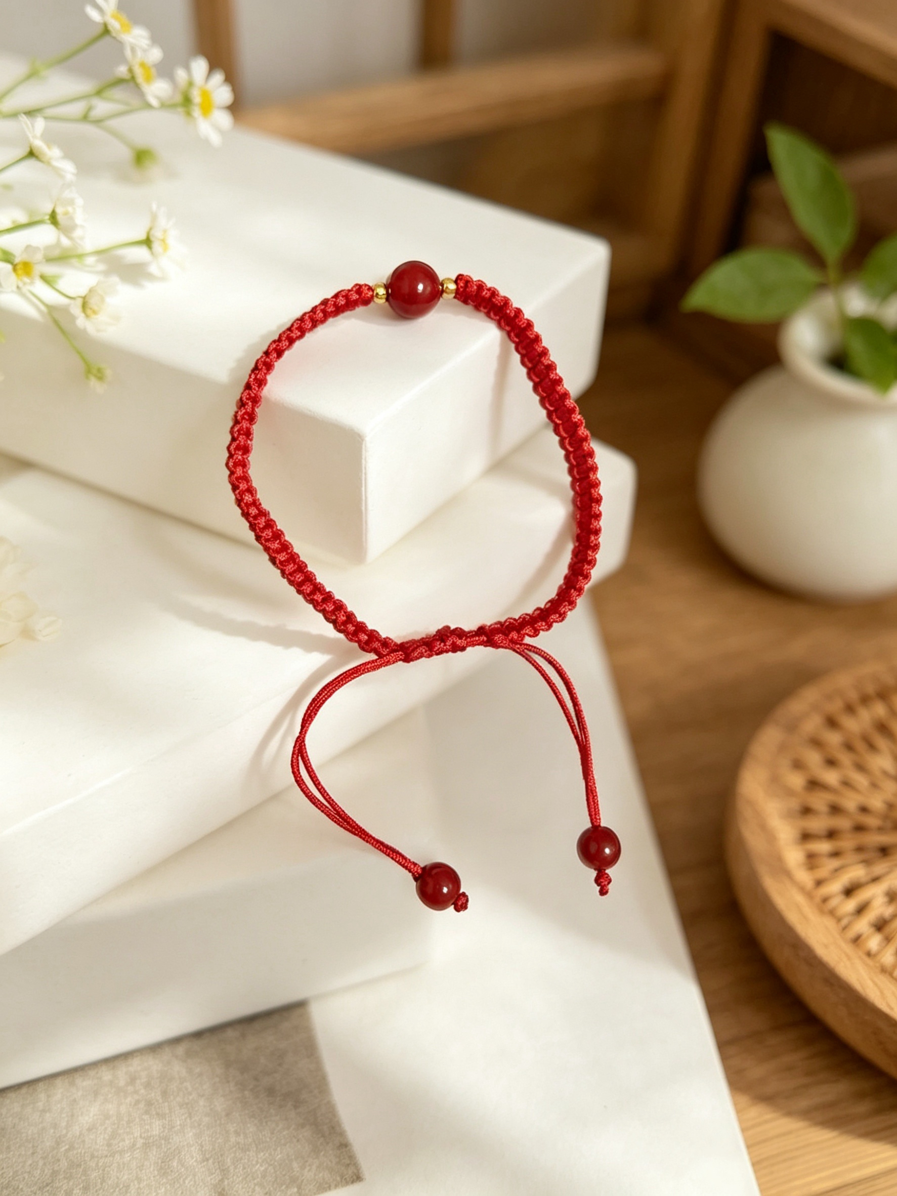 Adjustable Red String Bracelet - Fine Jewelry & Watches Photos ulasan dan harga