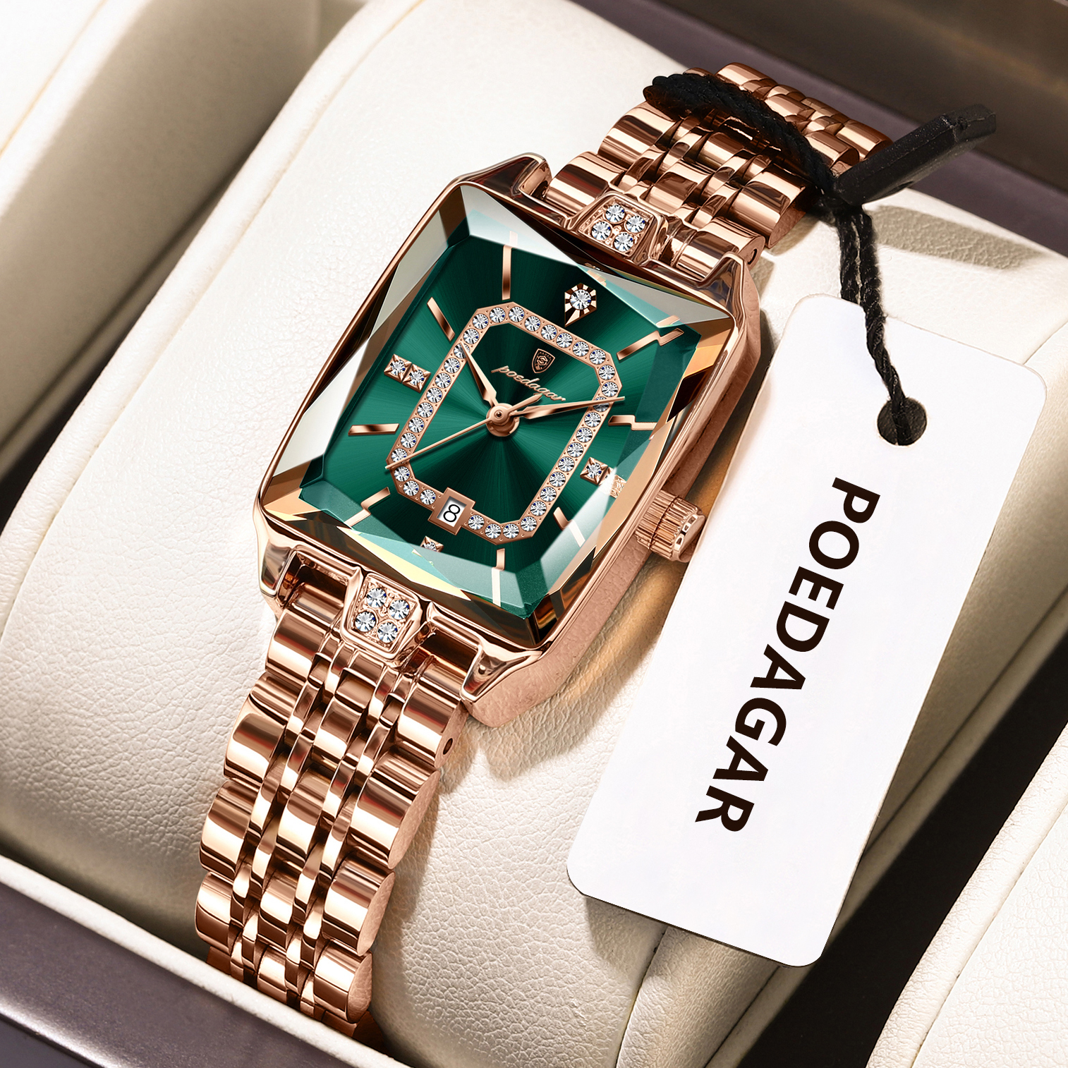 POEDAGAR Luxury Woman Watch Wa - High Jewelry Watches ulasan dan harga