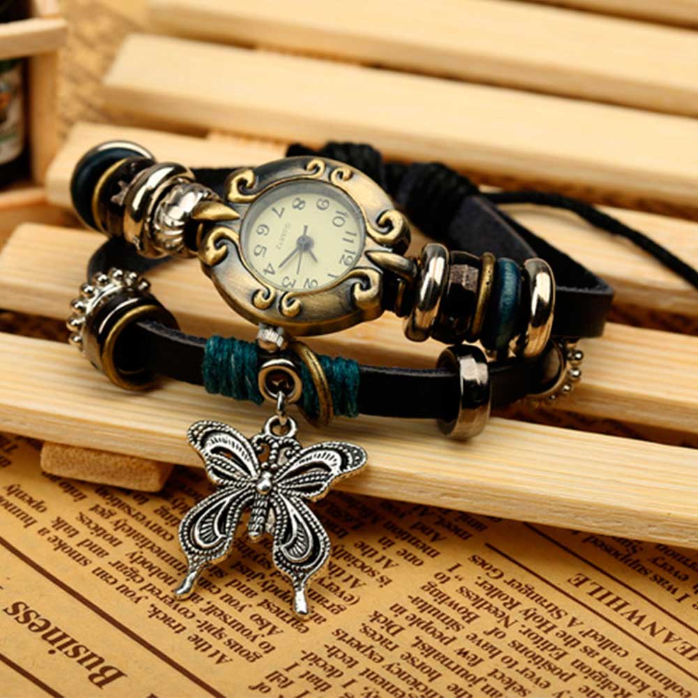 Handmade Butterfly Beads Brace - Jewelry Making Watches ulasan dan harga