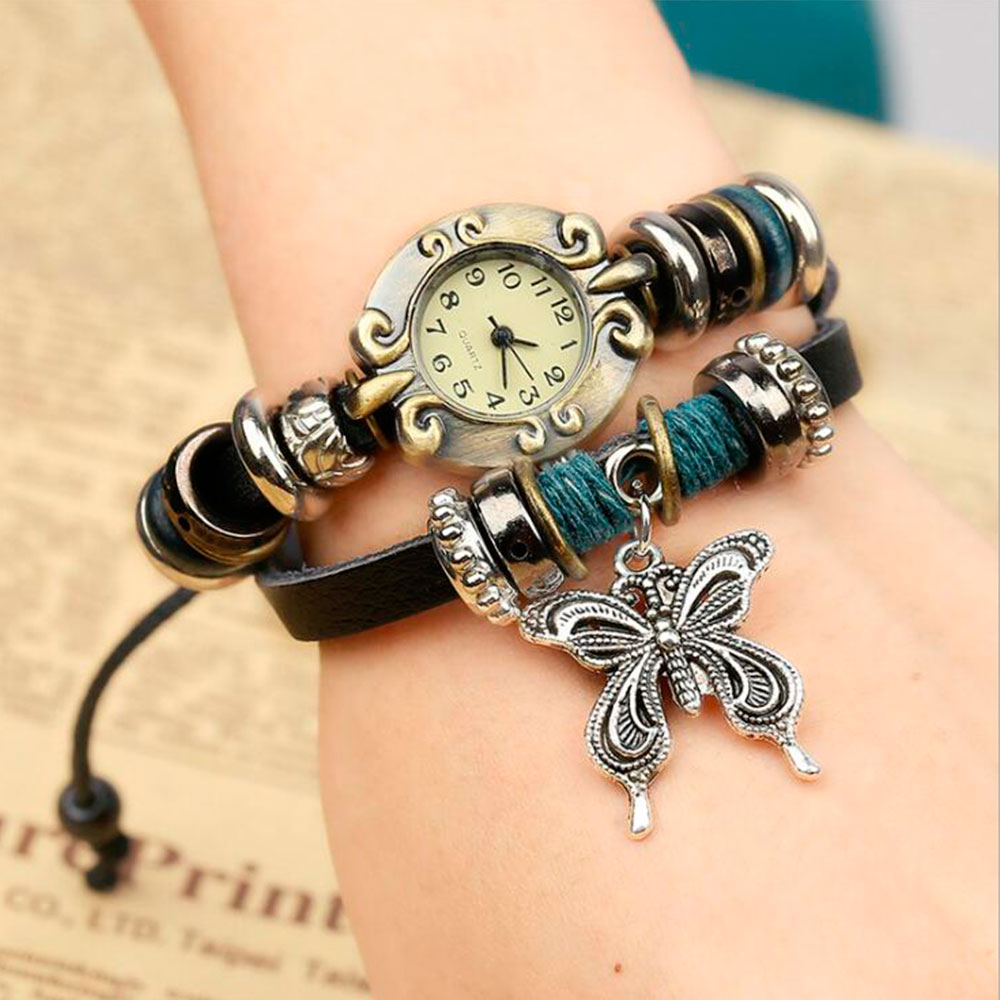 Handmade Butterfly Beads Brace - Jewelry Making Watches ulasan dan harga