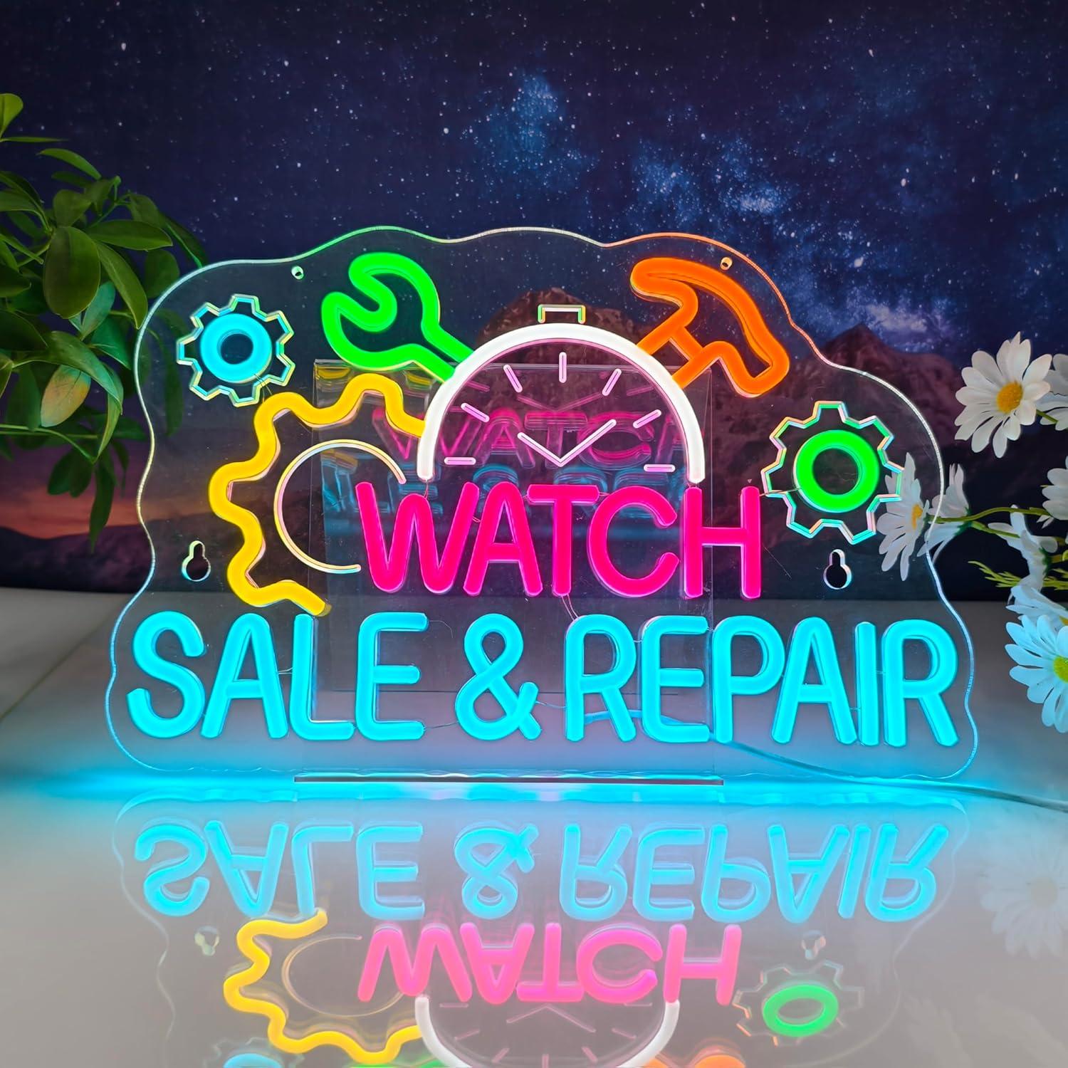 Watch Sale Repair Neon Sign Ne - Jewelry Watches For Sale ulasan dan harga