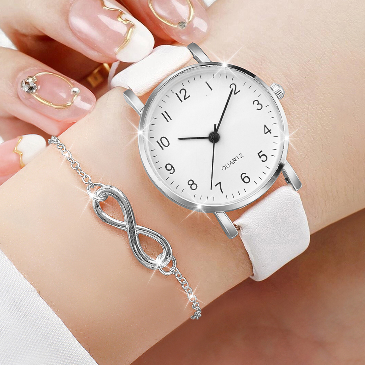 3PCS/Set Women Watches Fashion - Mystery Jewelry Jar Watches ulasan dan harga