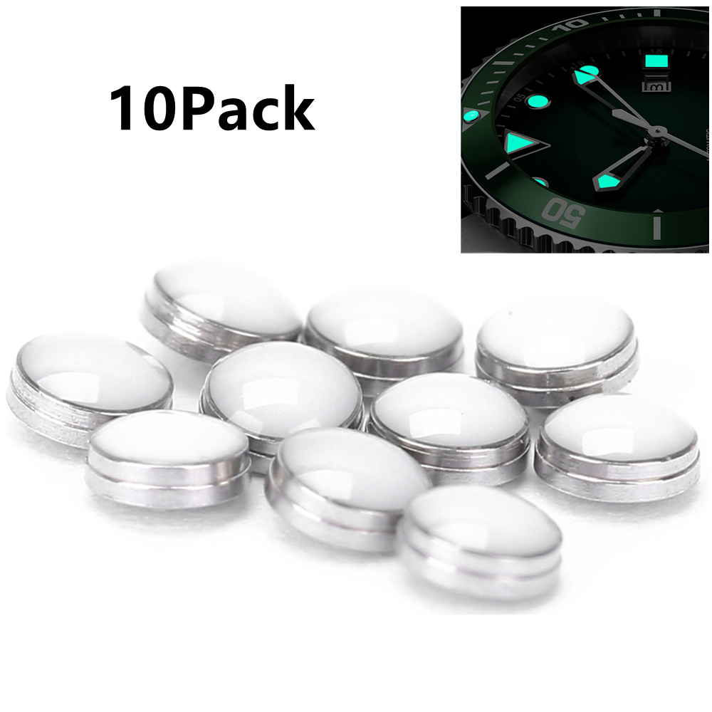 White Beads Blue Green Luminou - Jewelry Making Watches ulasan dan harga