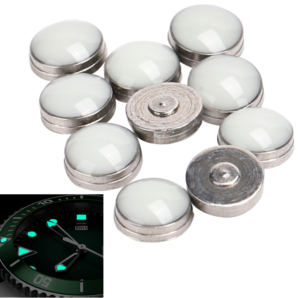 White Beads Blue Green Luminou - Jewelry Making Watches ulasan dan harga