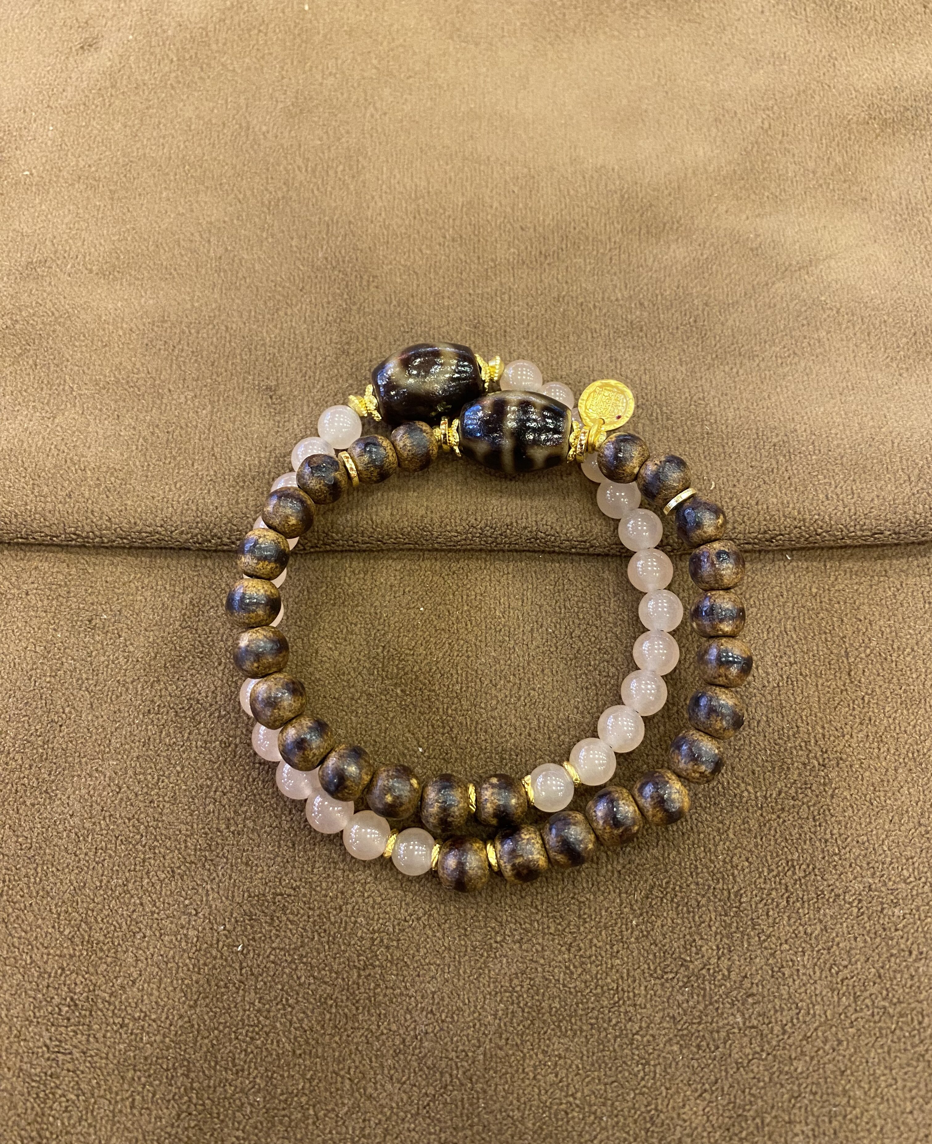 Agarwood & Rose Quartz Bracele - Fine Jewelry & Watches Photos ulasan dan harga