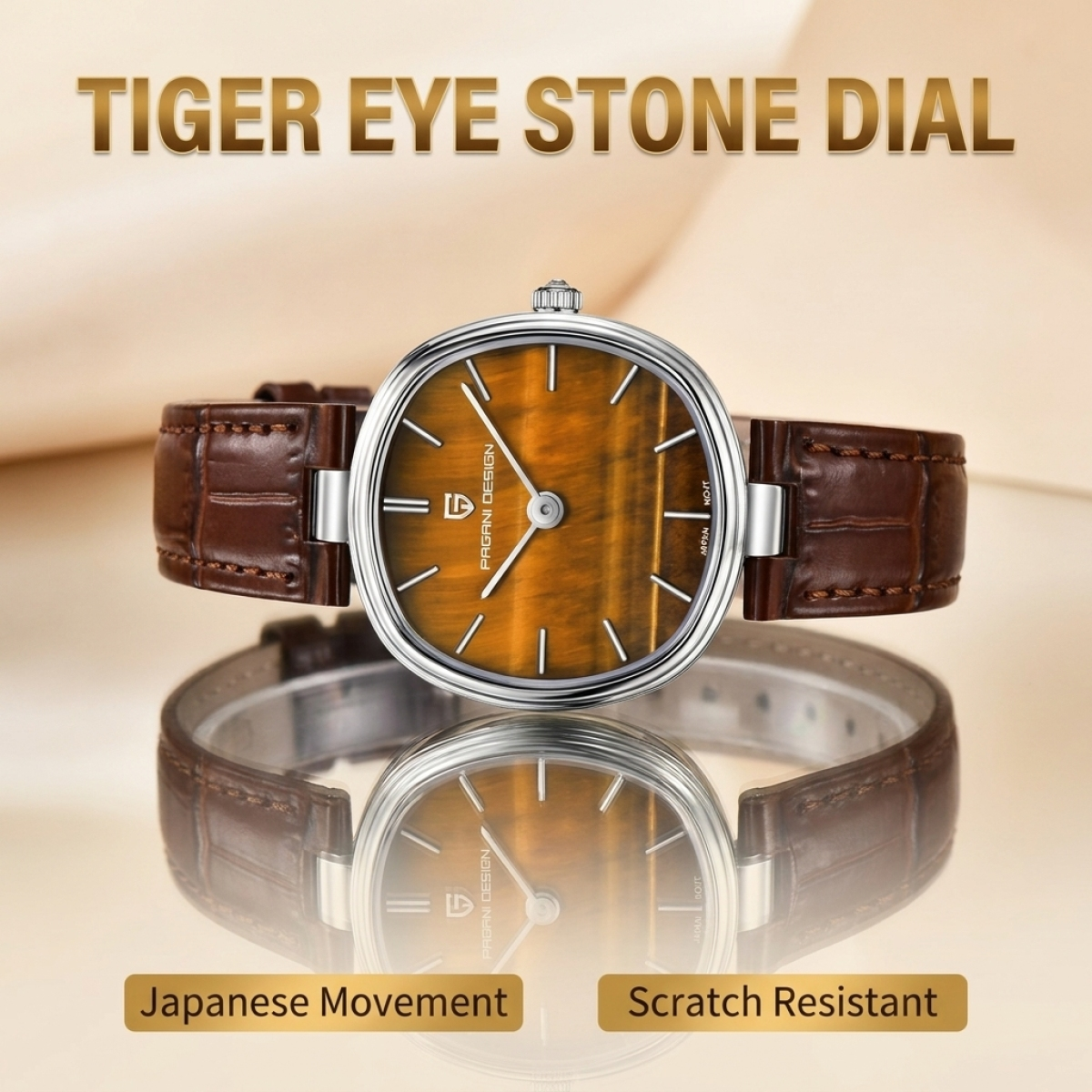 PAGANI Design Elegant Retro Wa - Stones Watches & Jewelry In Sweden Ab ulasan dan harga
