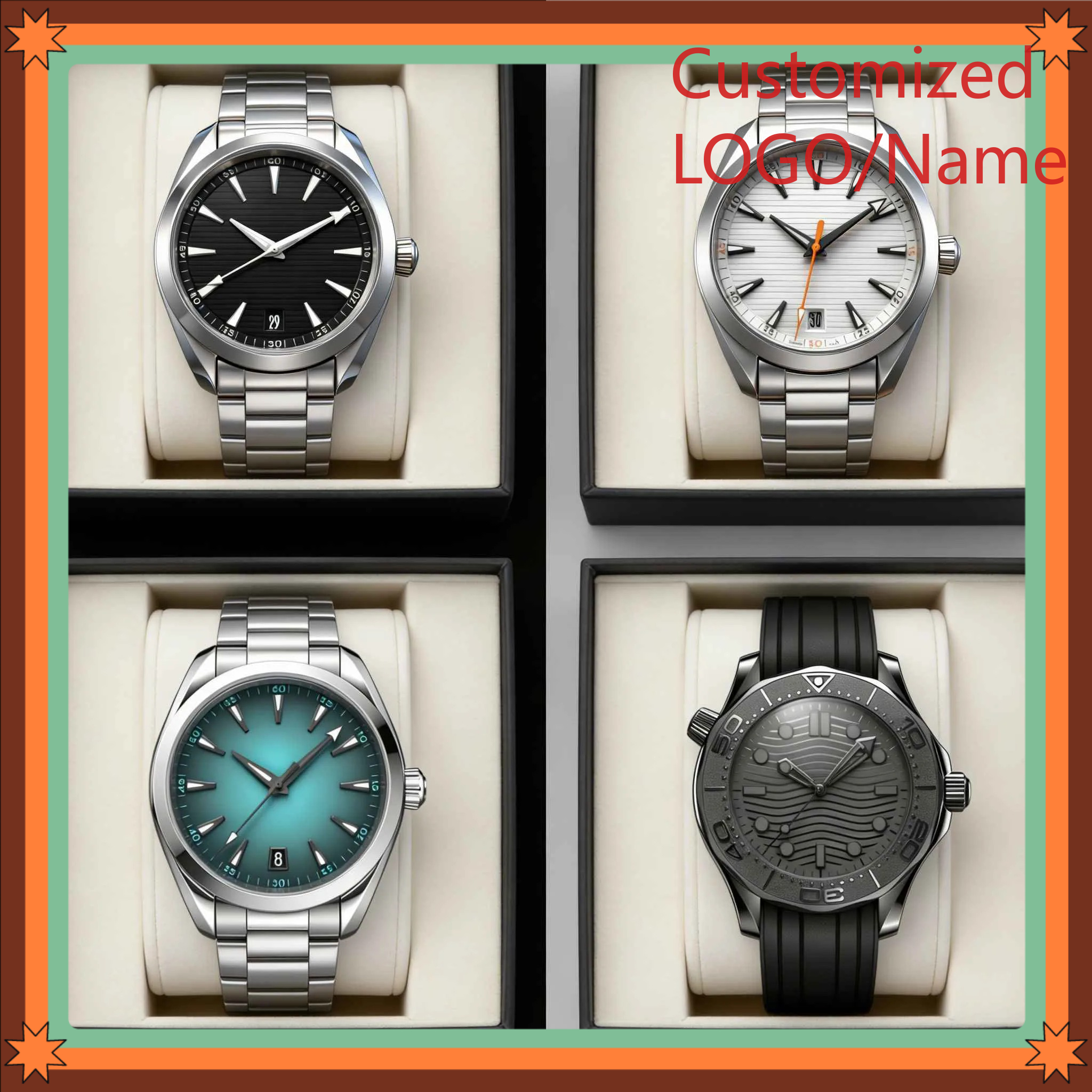 A989 Store 40mm Men's Automati - Jewellery Watch ulasan dan harga