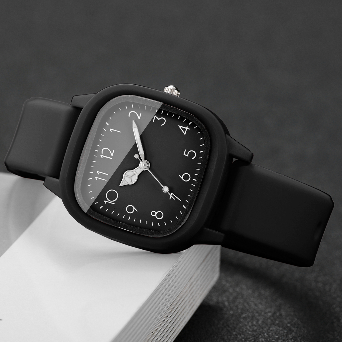 5PCS Fashion Square Women Watc - Jewelry Making Watches ulasan dan harga