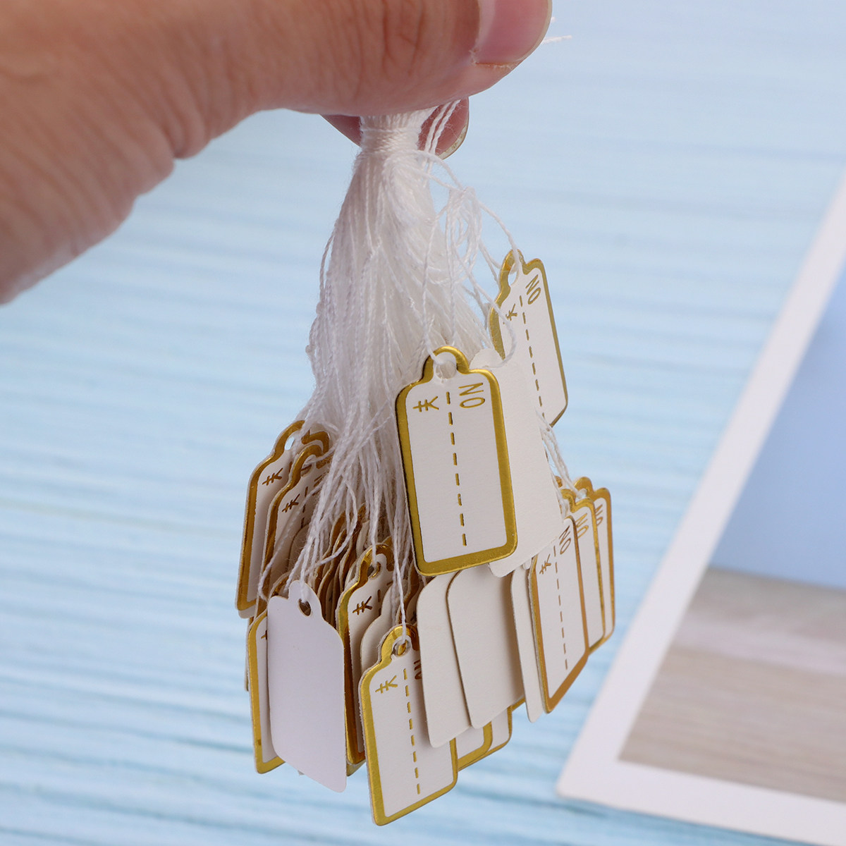 500Pcs Jewelry Price Tags Pape - Jewelry Stores With Watches ulasan dan harga