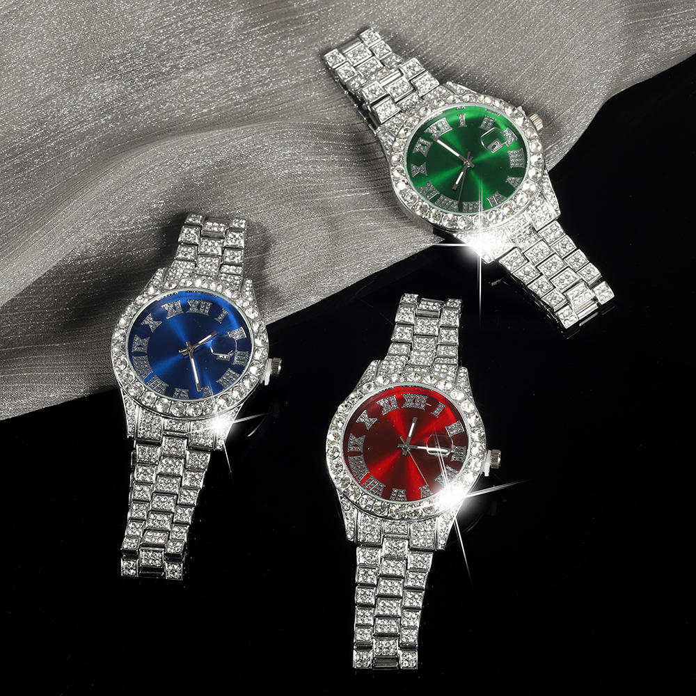New Punk Men Watch Iced Out Di - Mystery Jewelry Jar Watches ulasan dan harga