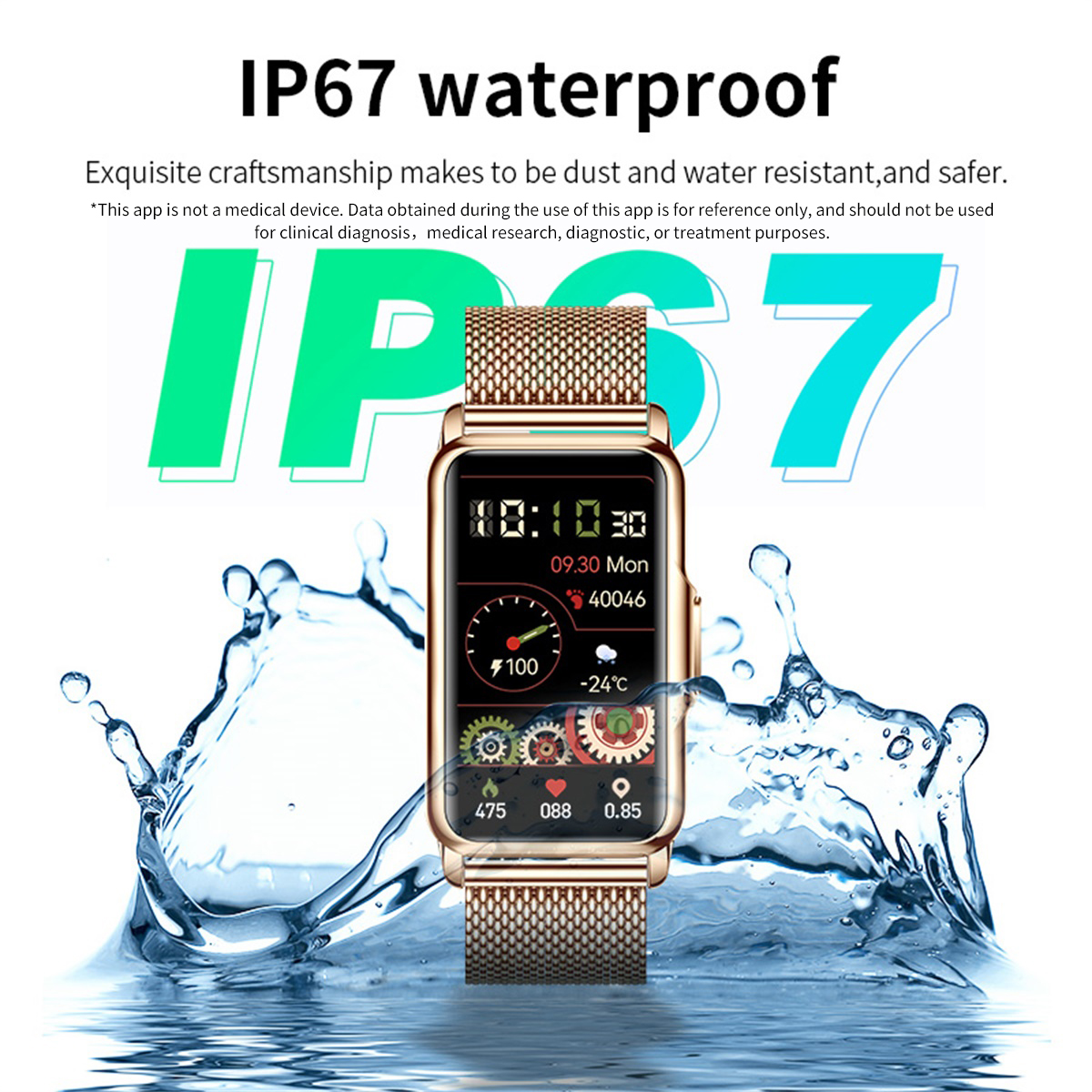 LIGE Smart Watch Men Women Fit - Jewellery Watch ulasan dan harga