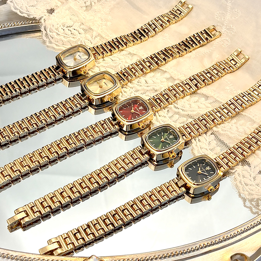 New Korean Style Vintage Gold  - High Jewelry Watches ulasan dan harga